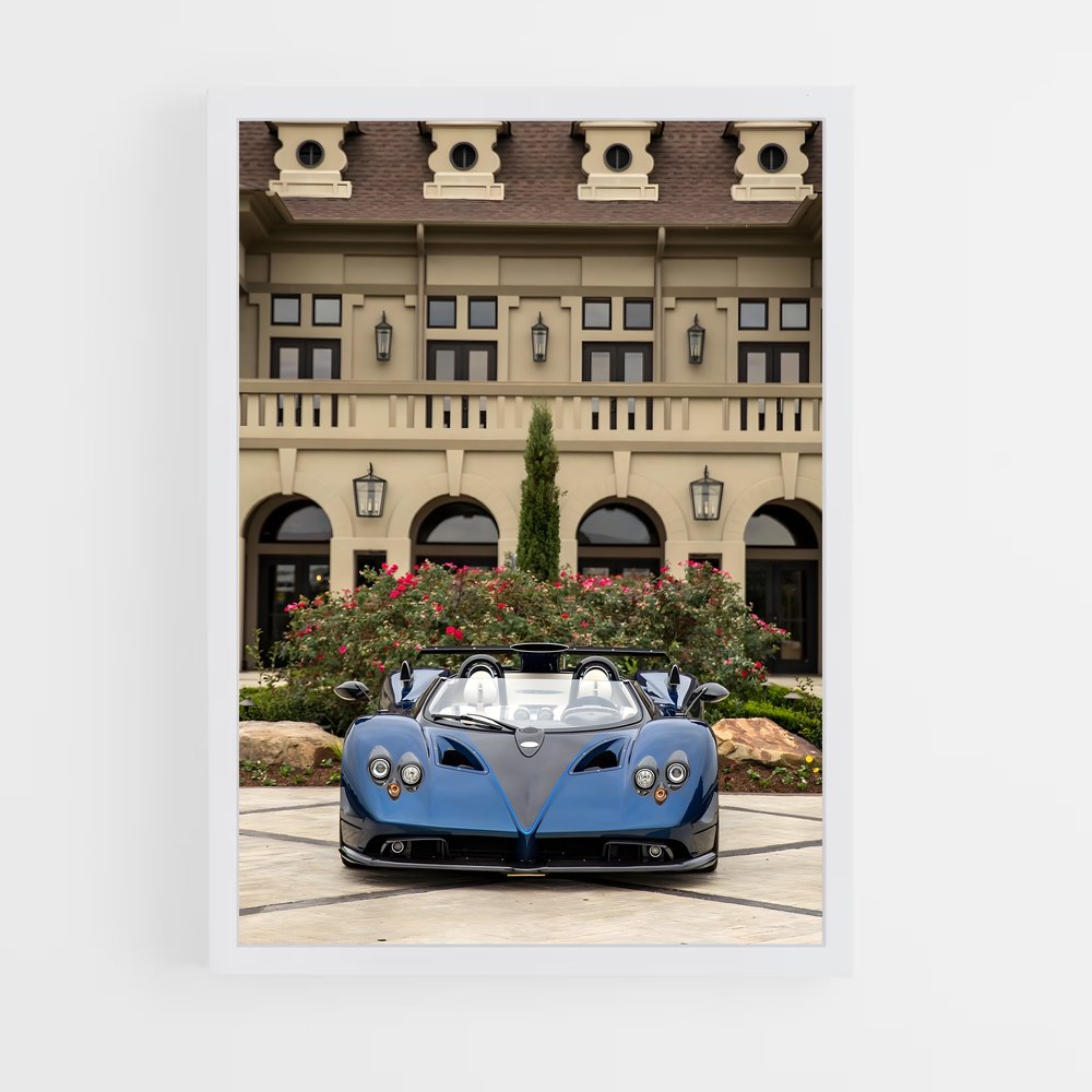 Poster Zonda en Harmonie – affiche Pagani (vue 3)
